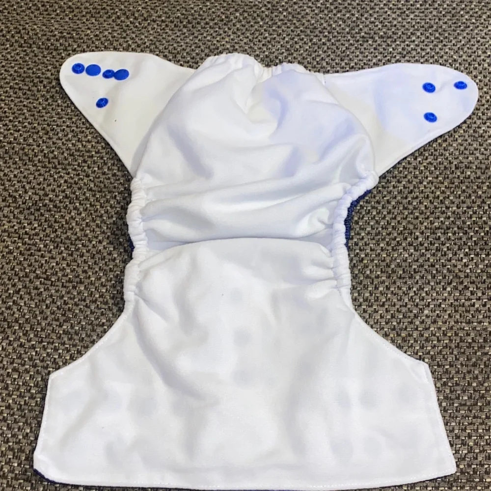 Burton Navy and Gold Diaper Cover